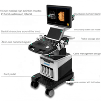 Système d'échographie cardiaque vétérinaire avec échographie Doppler couleur PW CW et imagerie Doppler tissulaire