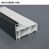 Profils en PVC plastique UPVC pour fenêtres, stabilité aux UV, isolation thermique efficace, profils UPVC