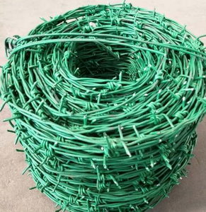 Fil barbelé enduit de PVC, fil de clôture de sécurité anti-corrosion pour ferme, jardin et protection anti-escalade - Product Image 4