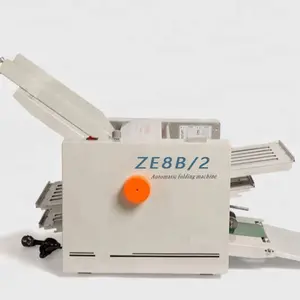 [JT-ZE-8B/2]CE Standard Multi Paper Folding Machine Cross Desktop Small Brochure With DIY Spare Parts Economic Price