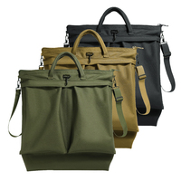 Sac de transport pour casque tactique, sac à bandoulière imperméable pour pilote/moto avec compartiment pour ordinateur portable, rangement MOLLE pour le vol et la conduite