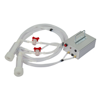 Machine à traire électrique rechargeable 12V pour vaches et chèvres, avec petits seaux de 7L et 14L