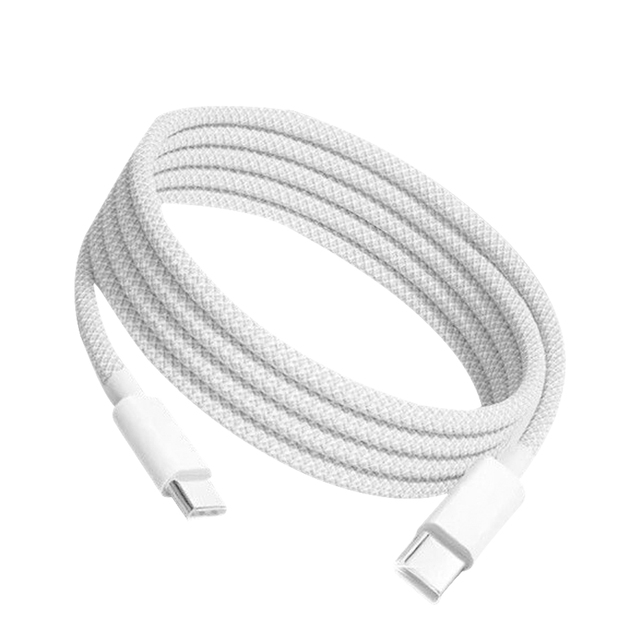 1M 1.5M 2M Original 35W PD20W Usb C to Usb C Fast Charging Nylon Braided USB 2.0 Type C Data Fast Charging Cable for Phone