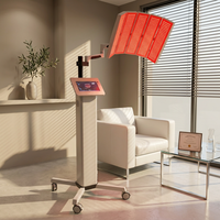 Appareil de luminothérapie LED portable de qualité professionnelle avec écran tactile pour le soin de la peau du visage (prise US/IT)