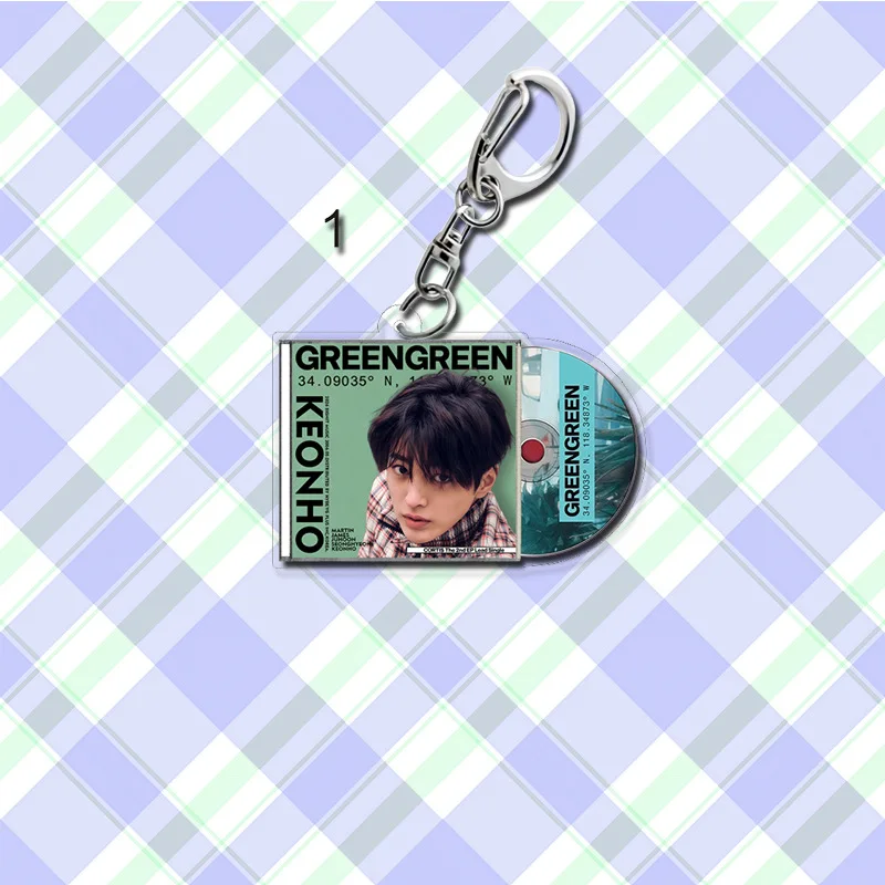 Cortis the 2nd EP GREENGREEN Album CD Keychain Martin James Juhoon