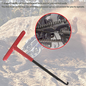 Exhaust Spring puller công cụ t xử lý móc trượt tuyết mùa xuân puller loại bỏ xe máy công cụ phụ kiện xả mùa xuân móc - Product Image 6