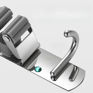 Support mural auto-adhésif pour balai et serpillière, organisateur de <span class=keywords><strong>balais</strong></span>, rangement d'outils, supports muraux, porte-balai, porte-serpillière - Product Image 6