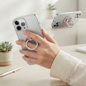 ที่วางโทรศัพท์แบบแม่เหล็กพร้อมขาตั้งโลหะสำหรับ <span class=keywords><strong>iPhone</strong></span> 17 16 15 14 13 <span class=keywords><strong>12</strong></span> และสมาร์ทโฟนอื่นๆ - Product Image 3