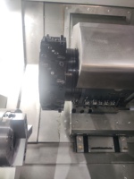 Tour CNC FANUC HT5M à banc incliné, 3 axes, 12 postes à outils, haute précision, haute rigidité, centre CNC de moyenne capacité