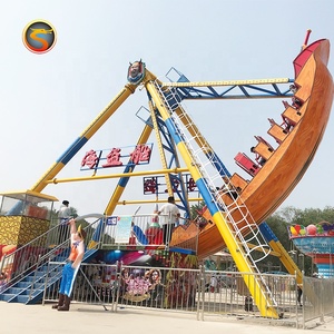 Buy Fun-parque de atracciones de carnaval, Barco vikingo para niños, gran columpio, Barco pirata, pirata, pirata - Product Image 3