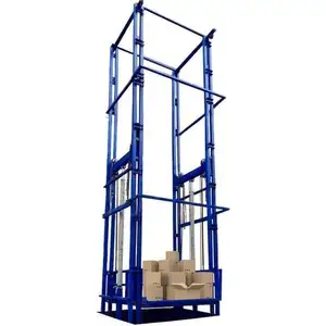 CE ISO kargo elektrik mengangkat 10m tinggi gudang kargo mengangkat meja barang mengangkat platform kerja udara platform