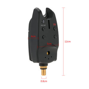 Profession elle Karpfen fischen Biss Alarm anzeige LED Sound Alarm auf Angelruten Angel gerät Ausrüstung - Product Image 6