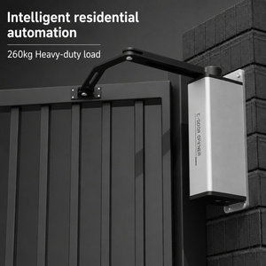 Ouvre-porte battant moderne en alliage d'aluminium avec moteur DC sans balais, capacité de charge de 260 kg, utilisation facile pour les portes commerciales et hôtelières - Product Image 1