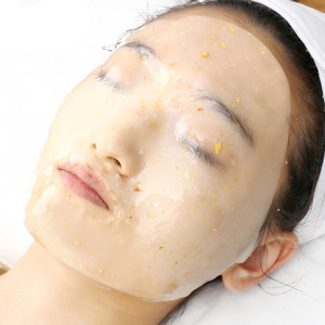 Polvere di maschera di collagene di vitamina C di petalo di gelsomino di vendita calda per l'idratazione sbiancante - Product Image 1