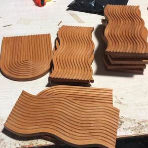 Plateau de <span class=keywords><strong>planche</strong></span> <span class=keywords><strong>à</strong></span> <span class=keywords><strong>pain</strong></span> en bois ondulé d'eau scandinave, maison en bois de hêtre, rangement d'aromathérapie, plateau <span class=keywords><strong>à</strong></span> thé de l'après-midi, assiette <span class=keywords><strong>à</strong></span> dîner - Product Image 2