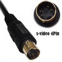DAJIANG OEM S-Video Kabel Mini Din 4-Pin Stecker auf Stecker Vergoldet für Player Camcorder Laptops TV Monitor Videoübertragung