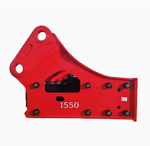 Super marteau hydraulique brise-roche 200 BPM pour excavatrice 50 tonnes, avec énergie d'impact 16602J et diamètre de 195 mm pour pelle rétrocaveuse - Product Image 6