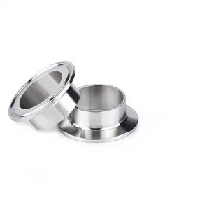 3A/दीन/एसएमएस सेनेटरी स्टेनलेस स्टील SS304/316L कनेक्टर पाइप फिटिंग त्रि-दबाना सामी 14WMP - Product Image 1