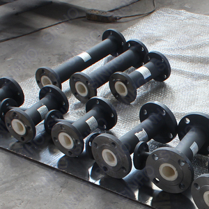 Tubi in Ceramica Resistenti all'Usura Rivestiti con <span class=keywords><strong>Anelli</strong></span> in Ceramica per il Trasporto di Polveri - Product Image 4