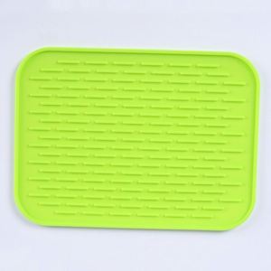 Tapete de Silicona de Grado Alimenticio para Cocina, Alfombrilla Escurridora para Fregadero, Guía de Drenaje Antideslizante, Filtro de Agua, Diseño Moderno - Product Image 4