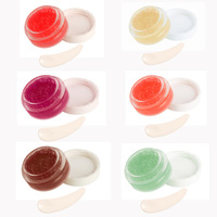 OEM/ODM Logo Soin des lèvres éclaircissant bio vegan Gommage des lèvres hydratant aux fruits Exfoliant au sucre et au chocolat