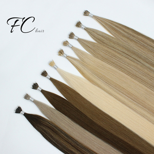 金发纳米头发延伸尖端处女天然头发供应商生角质层纳米环天然人类头发延伸 - Product Image 3