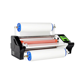 Domsem nóng lạnh A3 Máy tính để bàn <span class=keywords><strong>Laminator</strong></span> CuộN để cuộn Máy cán <span class=keywords><strong>Laminator</strong></span> Pouch phim - Product Image 2