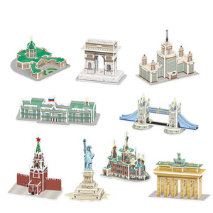 Mô Hình Xây Dựng Nổi Tiếng Thế Giới 3D Trò Chơi Câu Đố Đồ Chơi Trẻ Em - Product Image 6