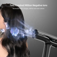 Technologie de film thermique professionnelle Sèche-cheveux intelligent ultra léger à grande vitesse Sèche-cheveux ionique à infrarouge lointain BLDC