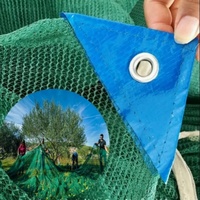Tunesië Griekenland Italië Bulgarije Olijvenoogstnetten 6x10 3x5m 70gsm 85gsm 90gsm JC004