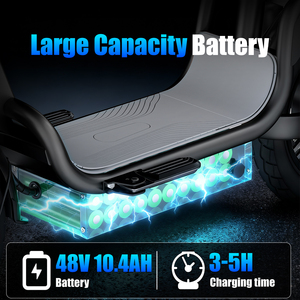 Monopattino Elettrico Pieghevole T3 per Adulti con Luci LED - Impermeabile ed Ecologico per il Trasporto del Ultimo Chilometro e lo Shopping (Disponibile negli USA) - Product Image 5