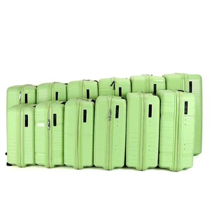 12-Mảnh Hiện Đại Cổ Điển Bán Thành PP Xe Đẩy Hộp Unisex Bền Mạnh Mẽ Kết Hợp Khóa Vali Đặt Skd Hành Lý - Product Image 5