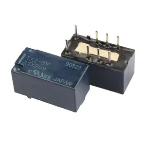 ממסר אלקטרוני חדש מקורי TX2-5V ממסר אלקטרוני טלקום DPDT 2A