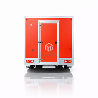 Camión de Comida Móvil, Mini Food Truck para Pizza, Pollo y Bebidas, Remolque Pequeño con Cocina Completa en Venta en Alemania