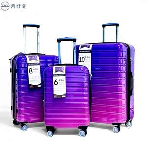 2025 חדש צבע טרולי טרולי על מזוודה סטים בחוץ מודרני תיק תיק מטען עבור אישה גברים ילדים בנות בנים - Product Image 2