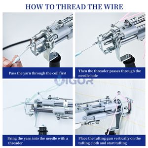 Machines à tisser électriques pour <span class=keywords><strong>tapis</strong></span> Petite machine à touffeter commerciale Machine à <span class=keywords><strong>coudre</strong></span> à touffeter portable - Product Image 3
