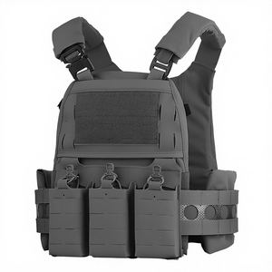 Chaleco Táctico Suave de Alta Presión ANJIA VE-75 V5, MOLLE, para Caza, Desmontable Rápido, con Férulas Integradas, Tela de Nailon Mate, Ajuste Universal - Product Image 4