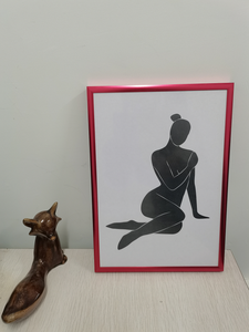 <span class=keywords><strong>Cadre</strong></span> de miroir en alliage d'aluminium Longtai, style simple et élégant pour la <span class=keywords><strong>famille</strong></span>, à suspendre au mur, d'origine Zhejiang - Product Image 5