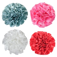 Ruban de satin artificiel en polyester de 8 cm (3 pouces) pour cadeaux et vêtements, 196 couleurs personnalisées en gros