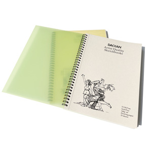 Daqian Giấy 160G X 35 Trang Chính Hãng Sketchbook 12K 16K Nhiệt Ràng Buộc Da Bìa Xoắn Ốc Phong Cách Cho Quà Tặng Giá Đặc Biệt - Product Image 3