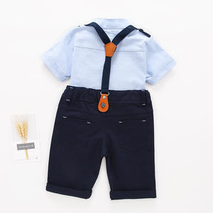 Vendite dirette della fabbrica all'ingrosso pantaloncini per ragazzi economici Boutique set di abbigliamento per neonati - Product Image 3