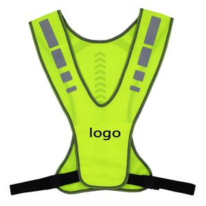 Chaleco Reflectante de Seguridad para Correr, Ropa Reflectante para Ciclismo, Construcción Vial, Chalecos Luminosos para Correr - Product Image 4