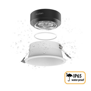 Aisilan Khách Sạn Phòng Tắm Không Thấm Nước IP65 Dimmable Trần Spotlight Phụ Kiện Chống Lóa 7 Wát COB <span class=keywords><strong>LED</strong></span> Chìm Downlight - Product Image 2