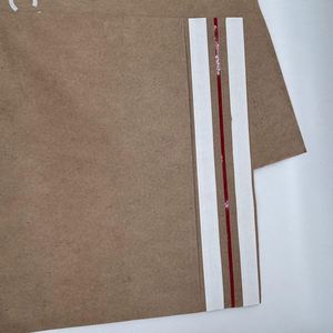 Enveloppe en papier biodégradable LOGO personnalisé Recycler Sacs d'expédition en papier kraft brun pour l'expédition Enveloppe d'expédition écologique 2 sangles - Product Image 2