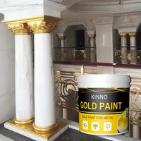 Atacado ouro cromado revestimento pintura do ouro para o teto da parede do metal móveis pintura de revestimento de ouro