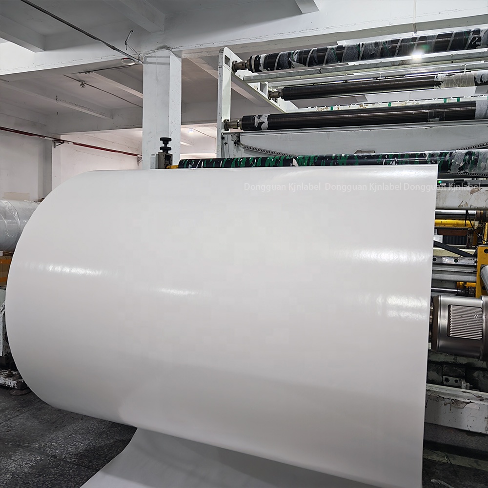 Cast Coated Self Adhesive Paper Semi Glossy Photo Paper Semi Glossy Self Adhesive Sticker Paper for Laser Printing