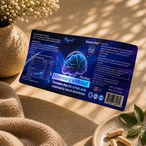 Etiquetas Adhesivas Personalizadas con Logotipo de Marca Holográfico para Empaquetado de Productos, Fabricación de Etiquetas para Cosméticos y Cuidado de la Piel - Product Image 3