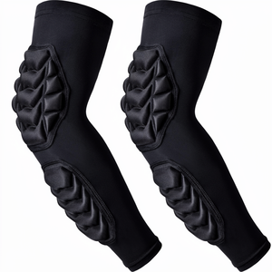 Flexible Anti-Collision Honeycomb Basketball Sports Spandex Outdoor Professional Protection Breathable Thin Pull-On <b>Knee</b> Pads - Product Image 1