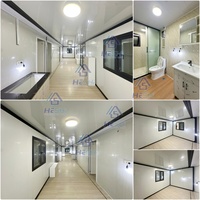 Rumah Kontainer Prefabrikasi Eurocode 3 Terverifikasi Ukuran 20 Kaki, Dapat Diperluas, 3 4 5 Kamar Tidur, Rumah Modular Siap Huni, Dapat Dipindah, Ditumpuk, dan Dikemas (Turnkey)