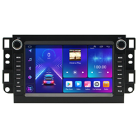 MEKEDE Écran Android 4+64G Car-play Lecteur multimédia audio de voiture automatique 1024*600 Navigation GPS 7 pouces pour Chevrolet Epica Captiva